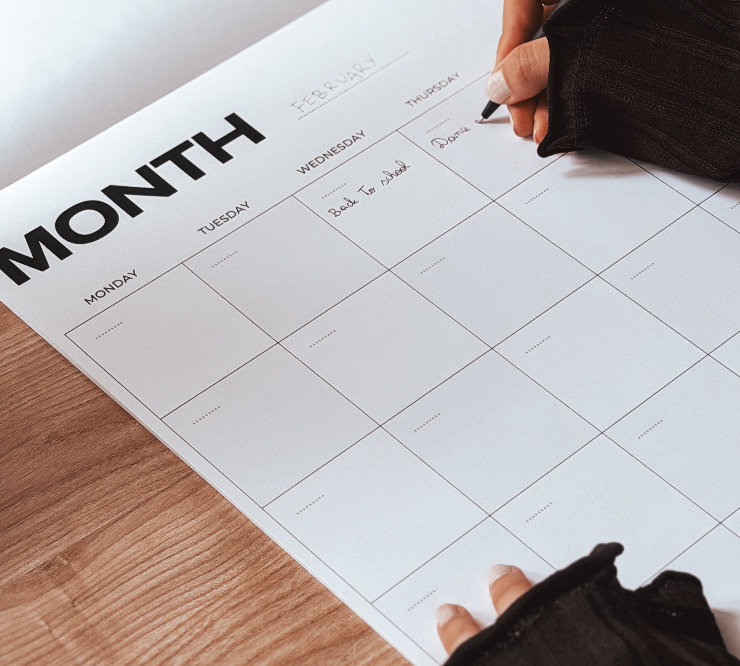 How to Use Our Weekly, Monthly and Desk Planning Pads Together