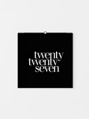 2027 Square Wall Calendar