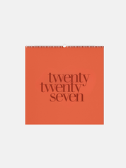 2027 Square Wall Calendar