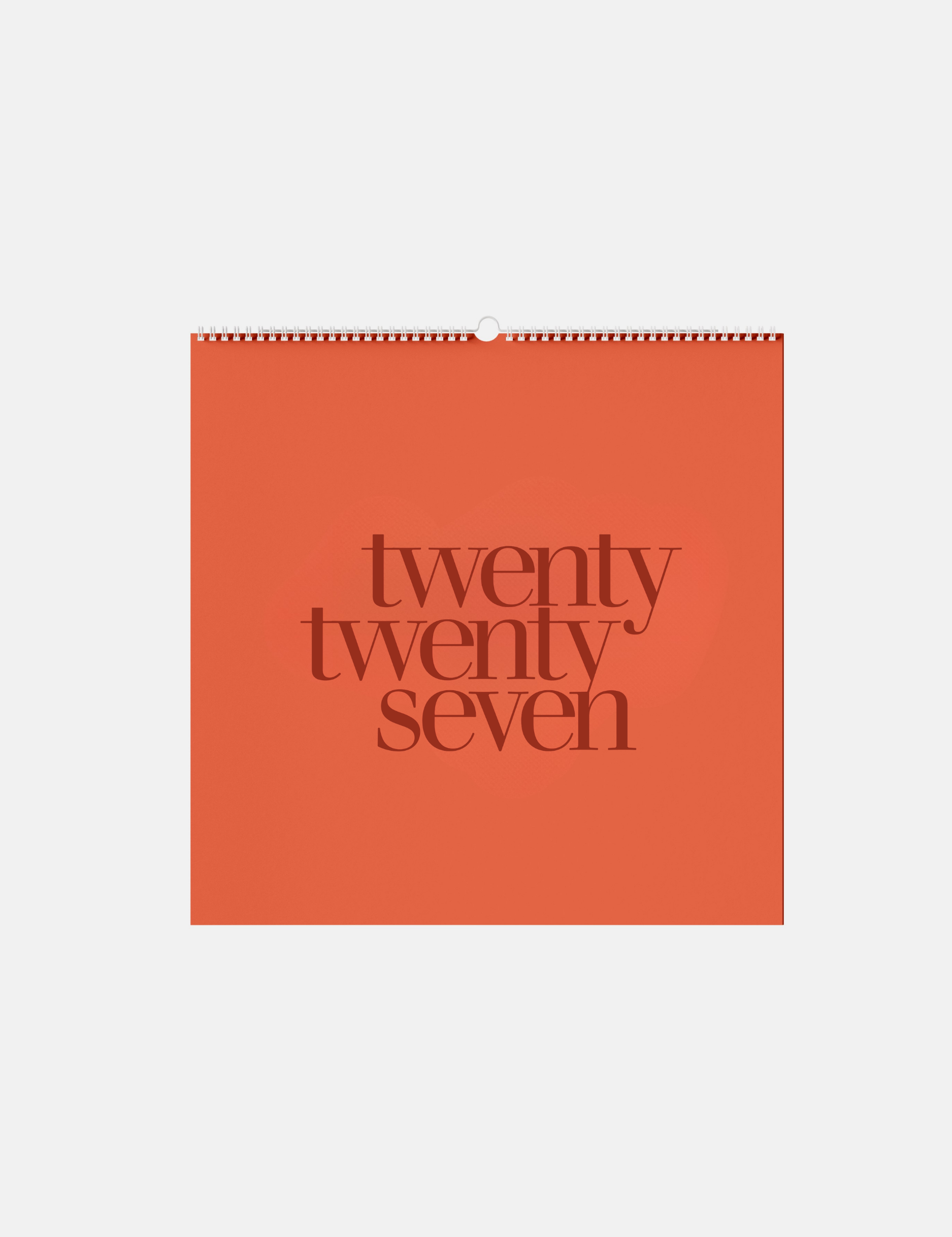 2027 Square Wall Calendar
