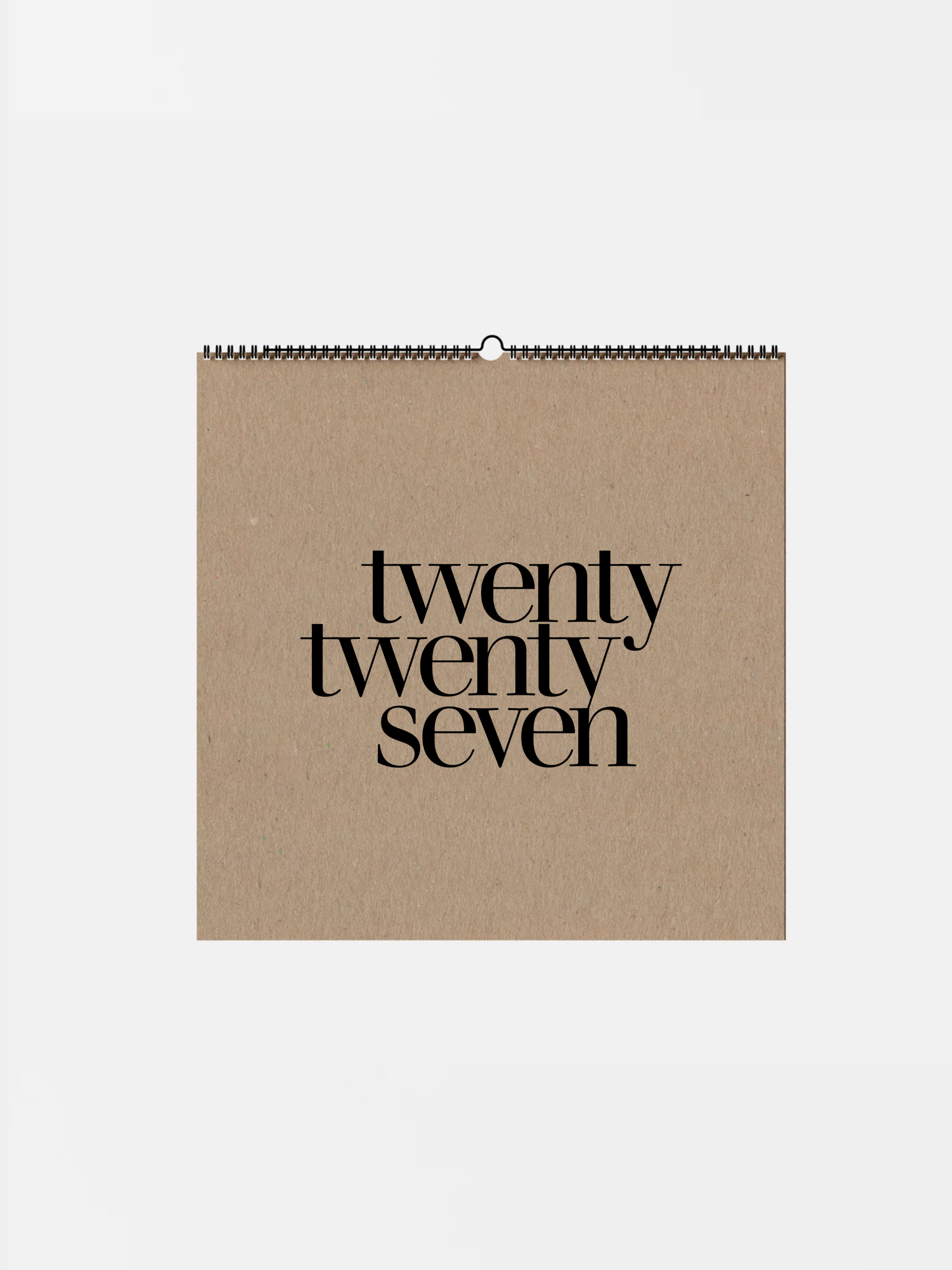 2027 Square Wall Calendar