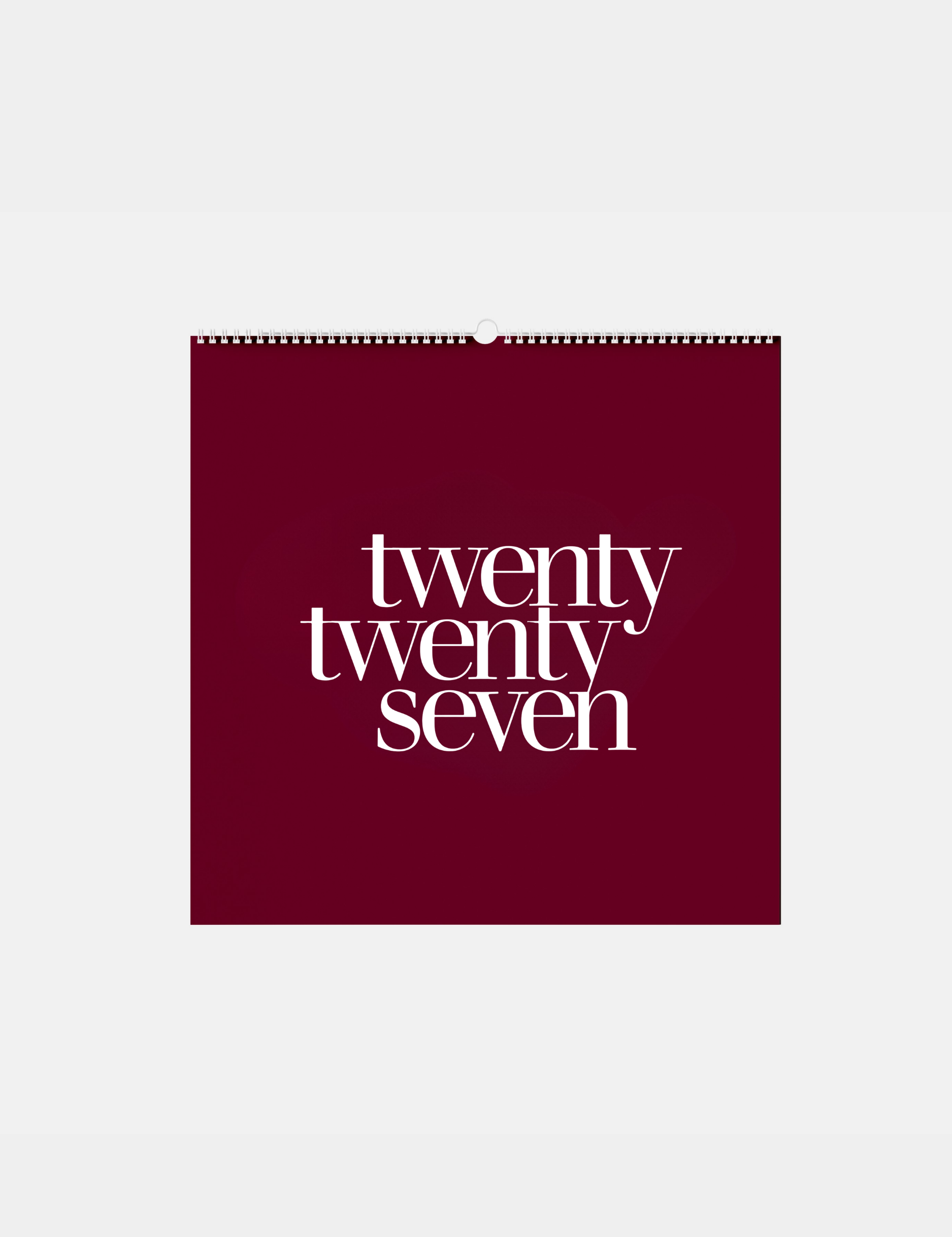 2027 Square Wall Calendar