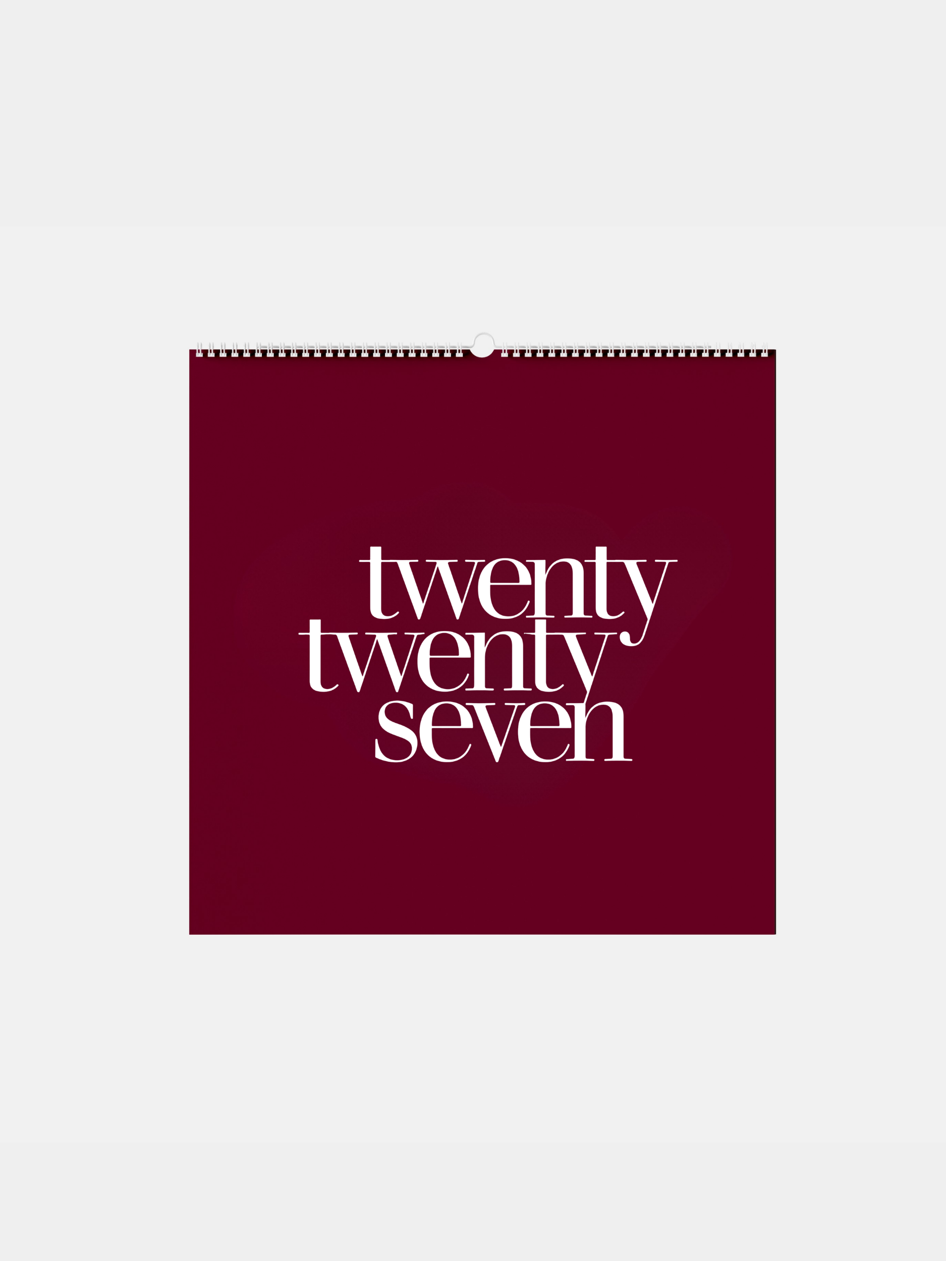 2027 Square Wall Calendar