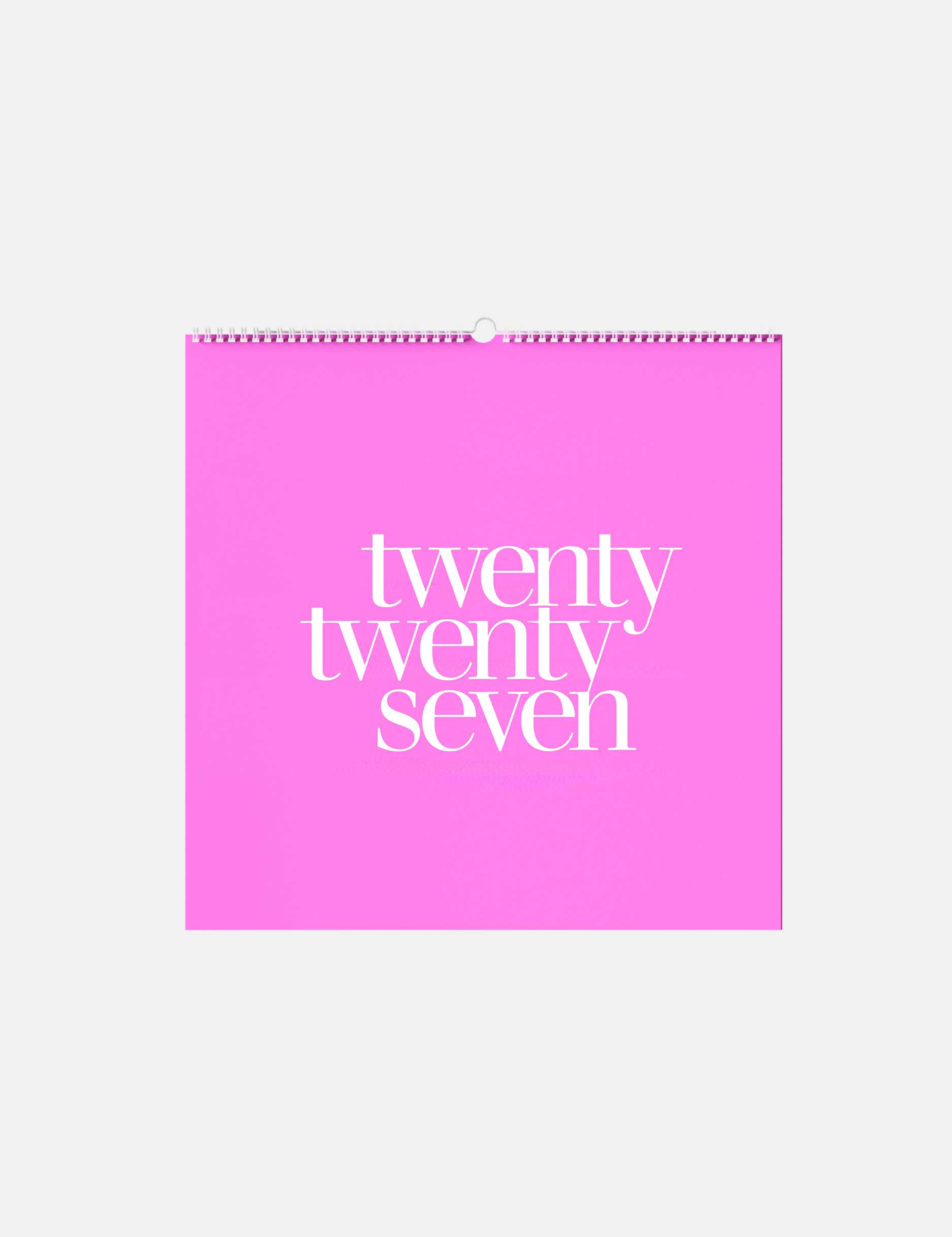 2027 Square Wall Calendar