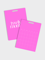 A3 Anytime Monthly Calendar Sheets