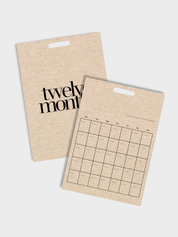 A3 Anytime Monthly Calendar Sheets