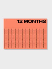 Anytime - Year At A Glance Wall Calendar A1