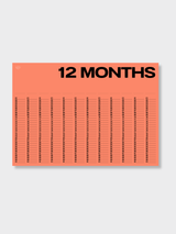 Anytime - Year At A Glance Wall Calendar A1