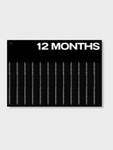 Anytime - Year At A Glance Wall Calendar A1
