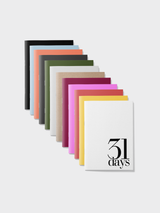 31 Day - Daily Diary A5 Collection