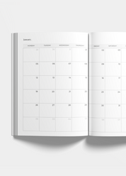 2027 A5 Diary - Weekly Edition (Pre-Order)
