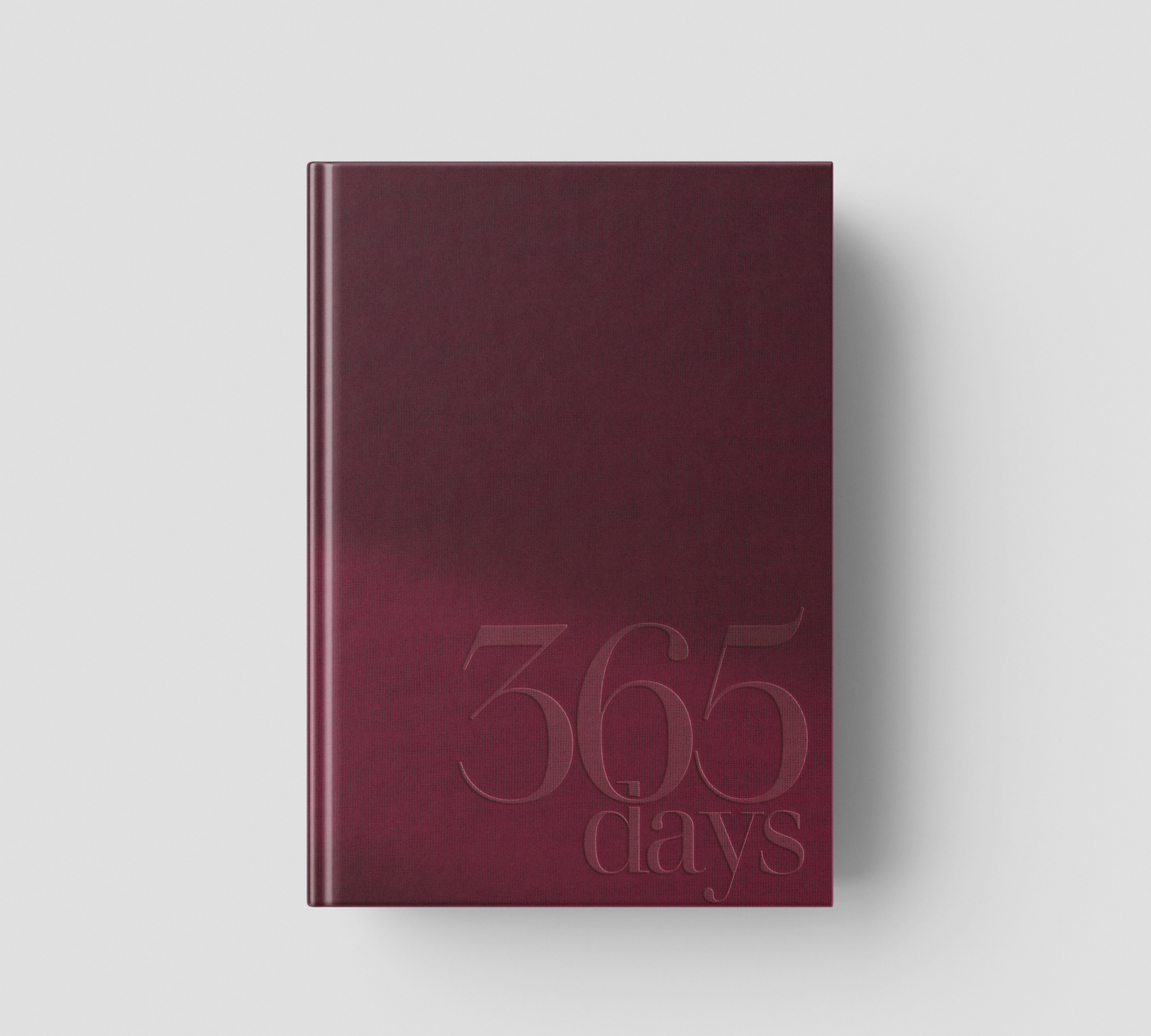 365 Day A5 Diary - Daily Debossed