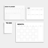The Productivity Pad Set – To-Do, Week, Month & Desk Pad
