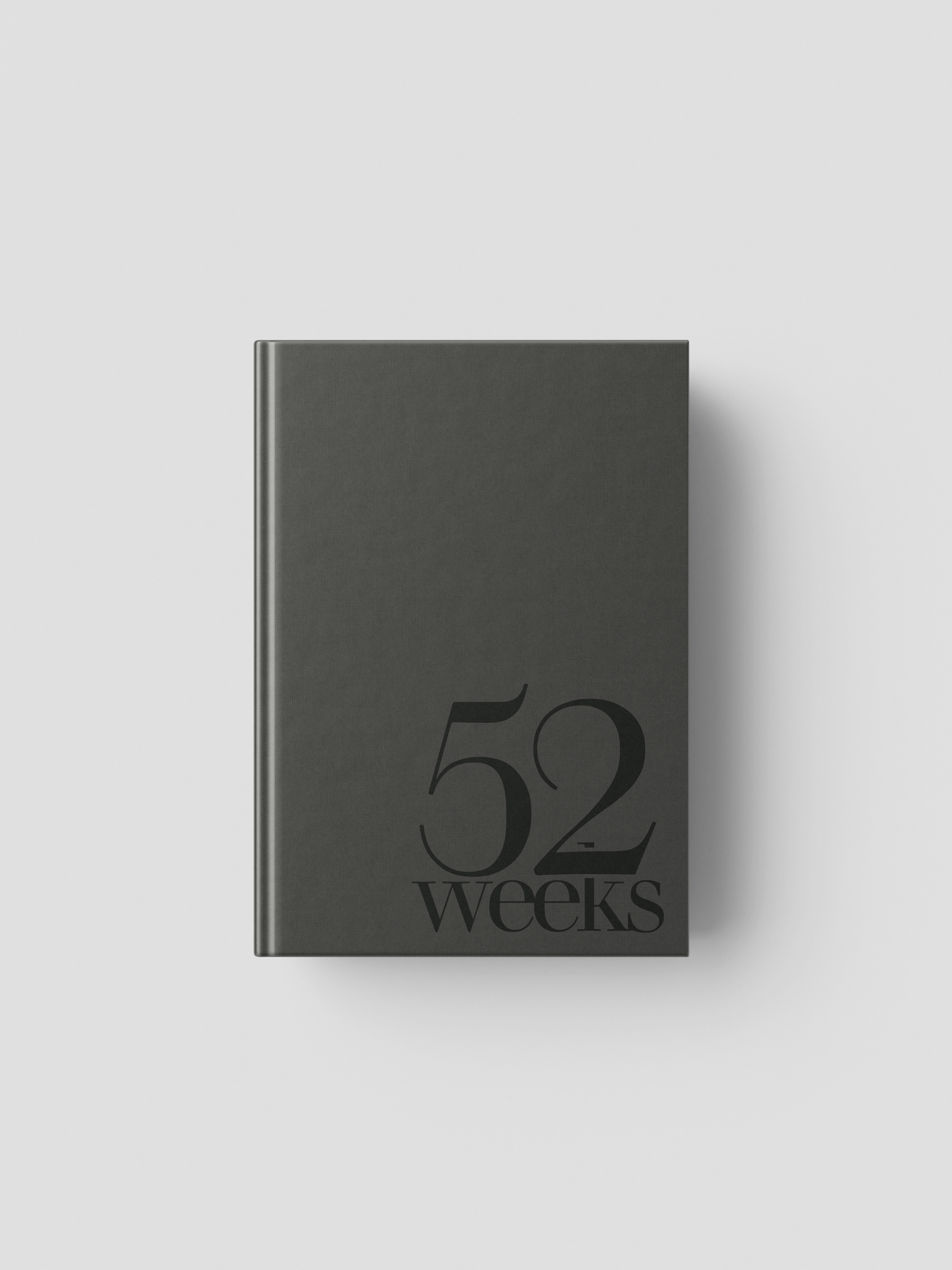 52 Week A5 Diary - Weekly Foil