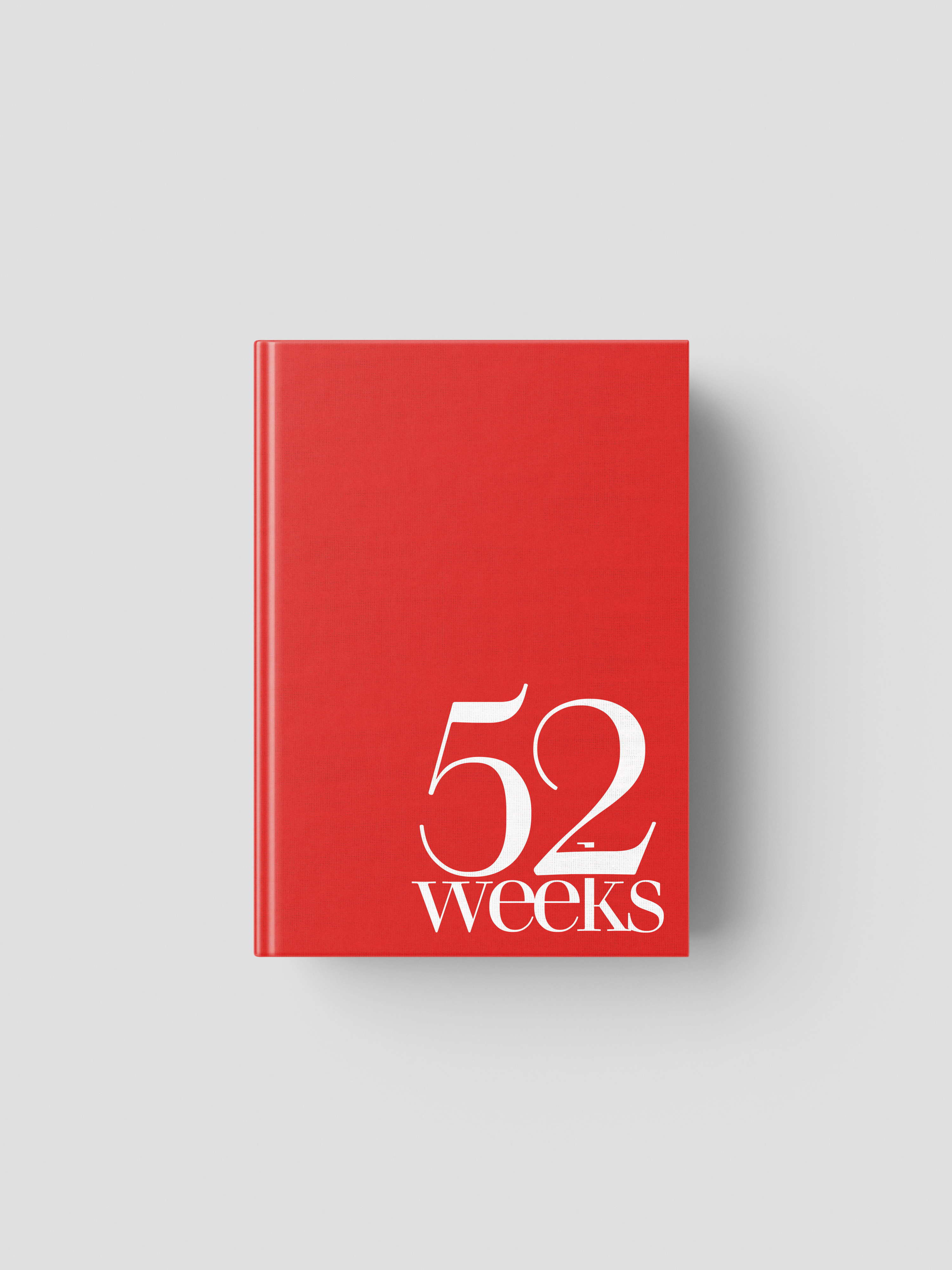 52 Week A5 Diary - Weekly Foil