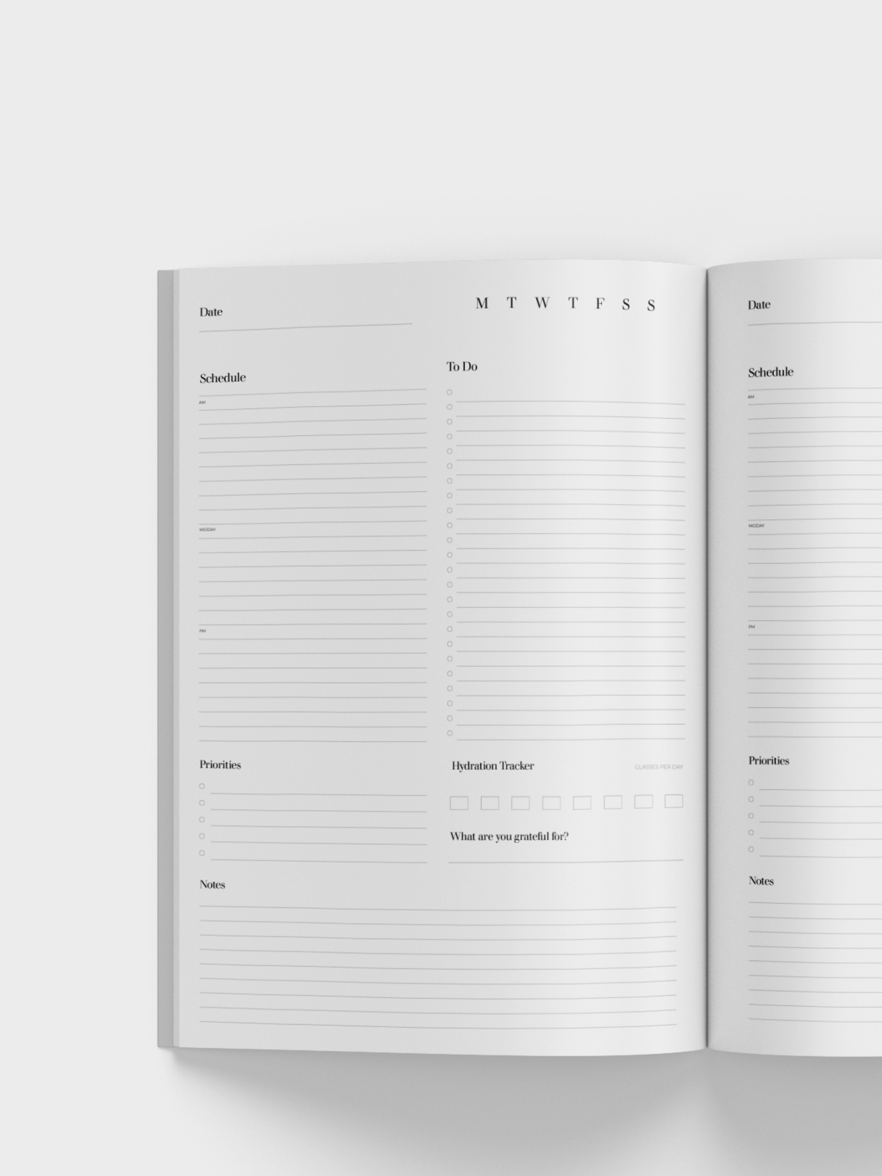 31 Day - Daily Diary A4 Collection