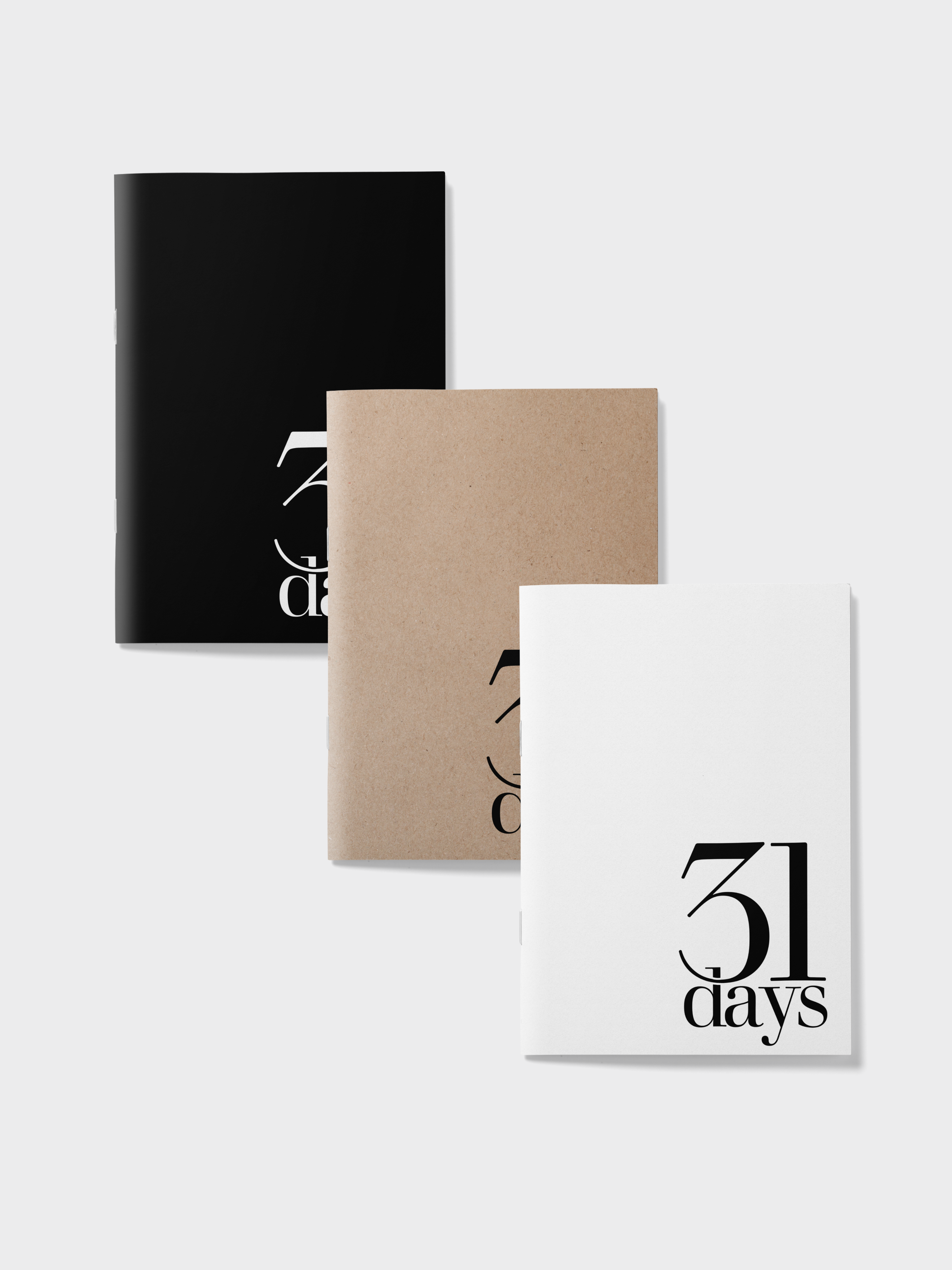 31 Day - Daily Diary A4 Collection