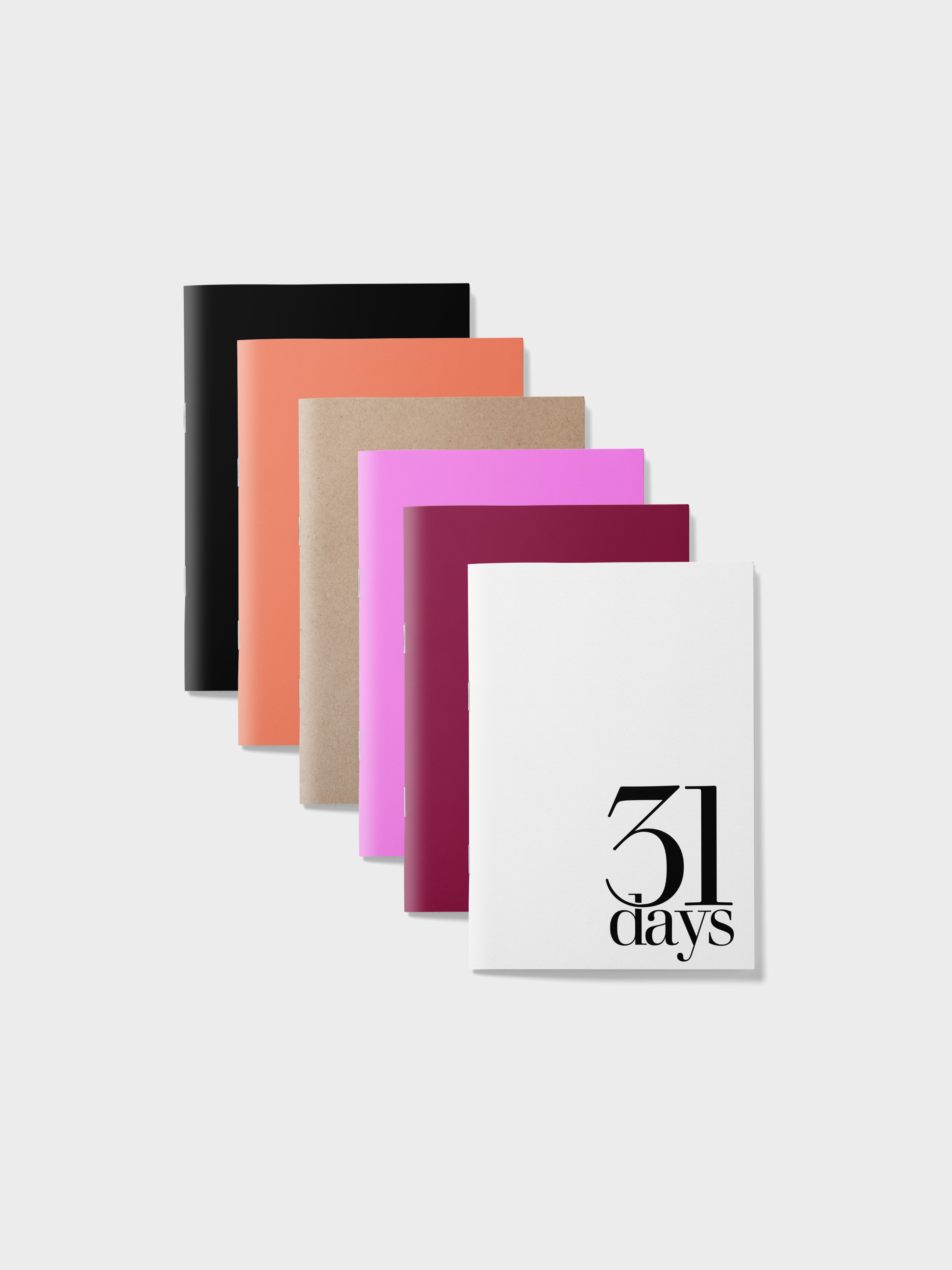 31 Day - Daily Diary A5 Collection