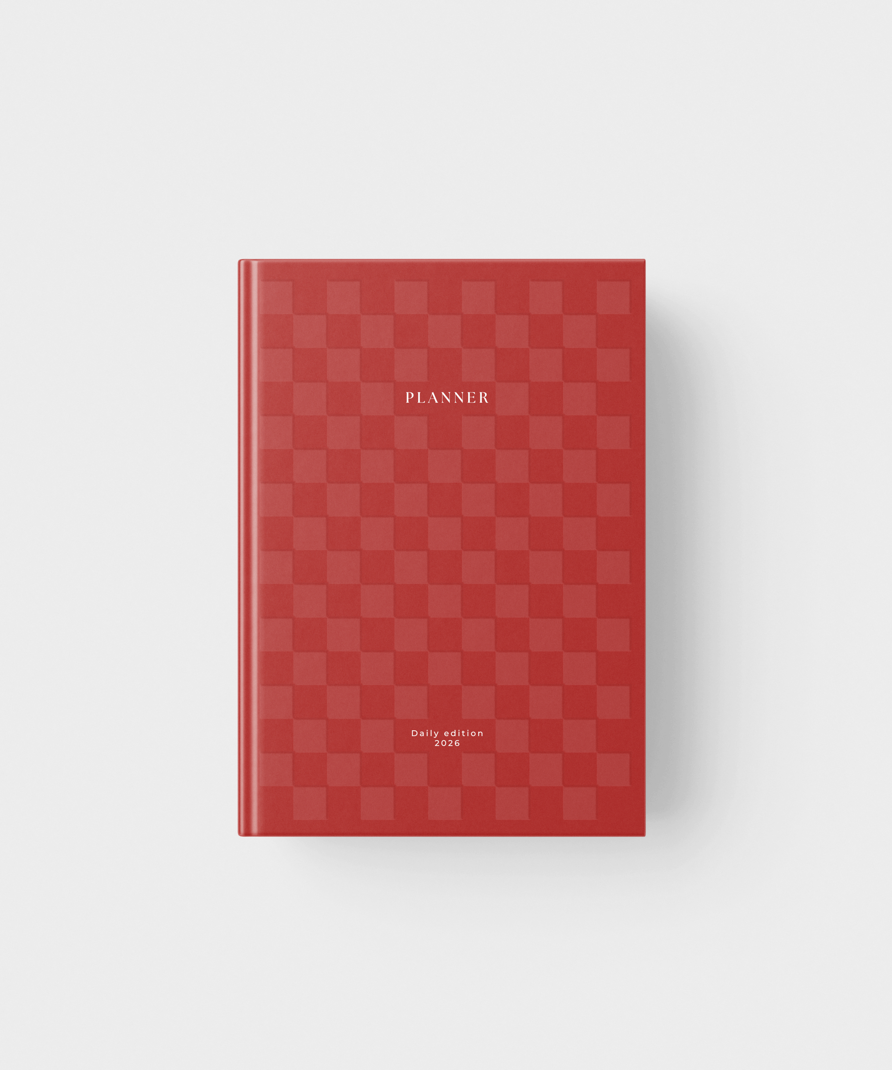 2026 Planner - A5 Daily Edition Checked (Pre-Order)