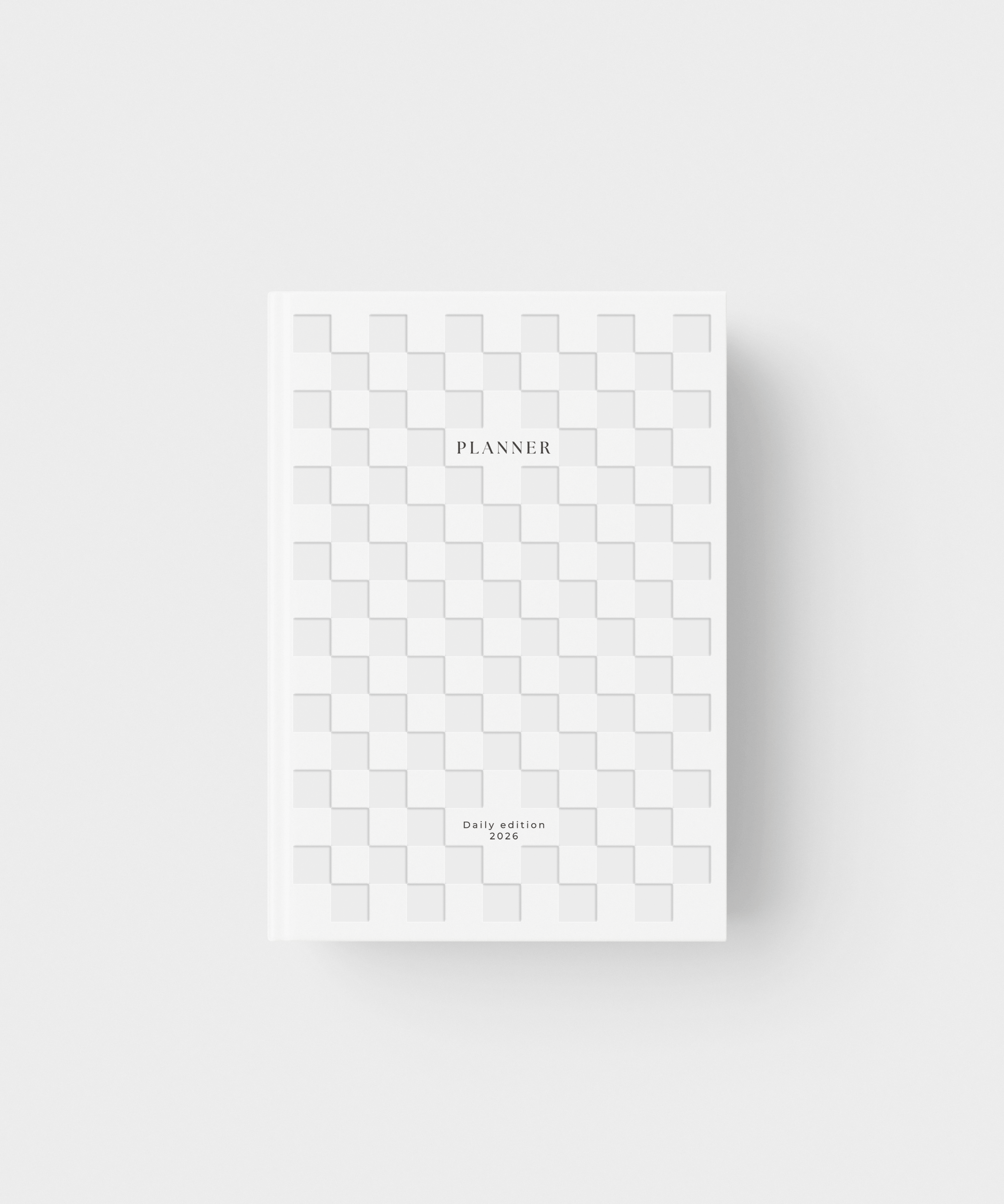 2026 Planner - A5 Daily Edition Checked (Pre-Order)