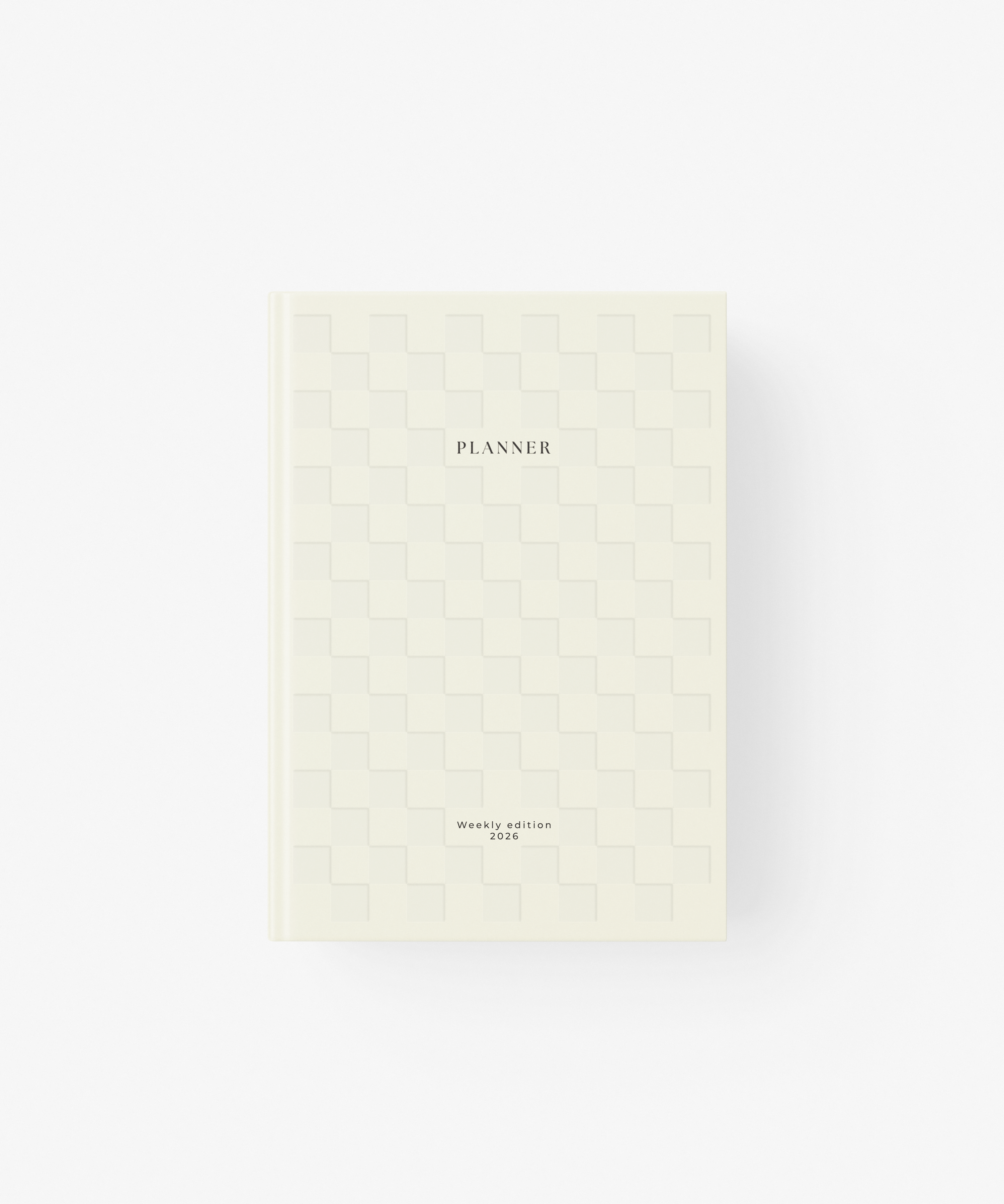2026 Planner - A5 Weekly Edition Checked (Pre-Order)