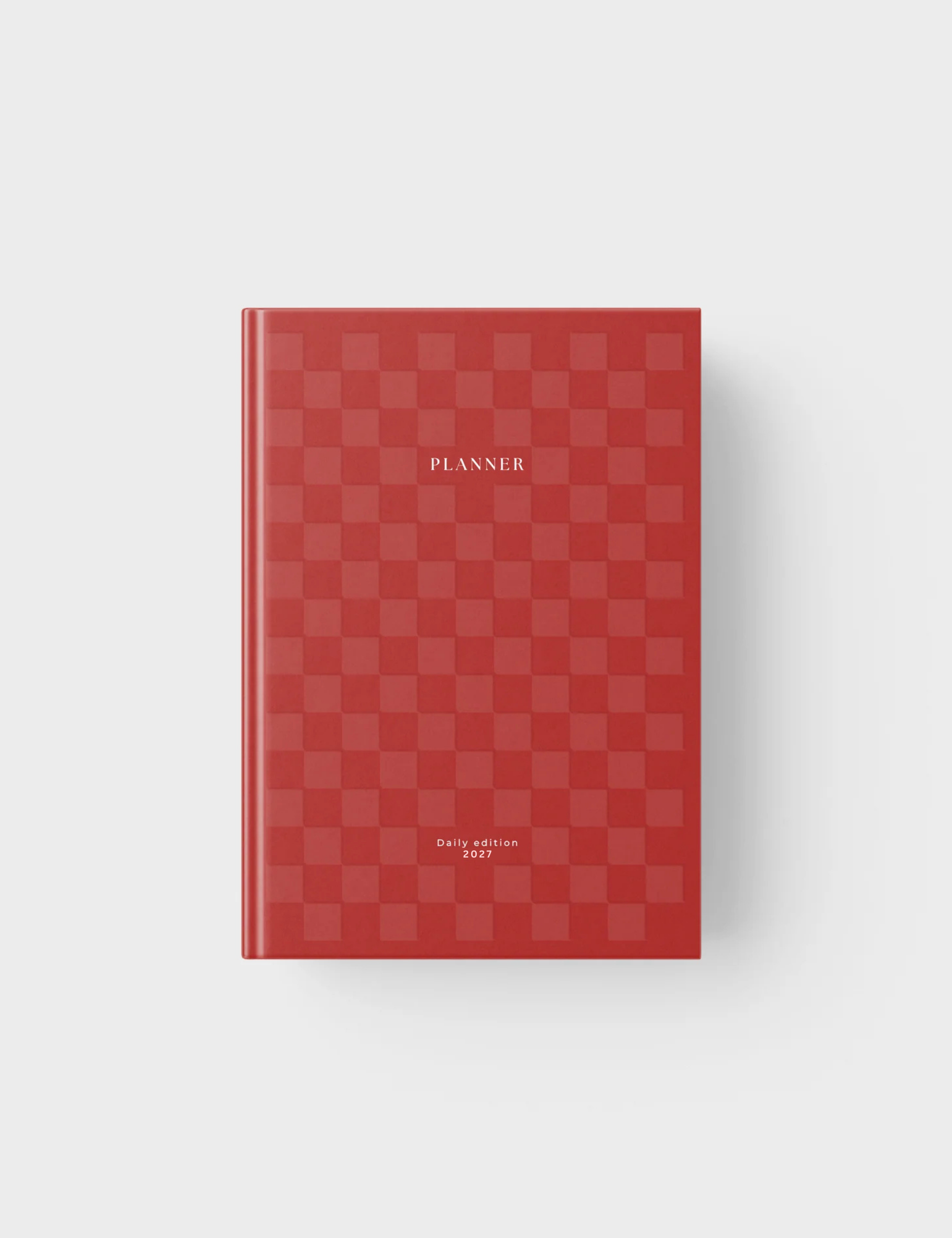 2027 Planner - A5 Daily Edition Checked (Pre-Order)