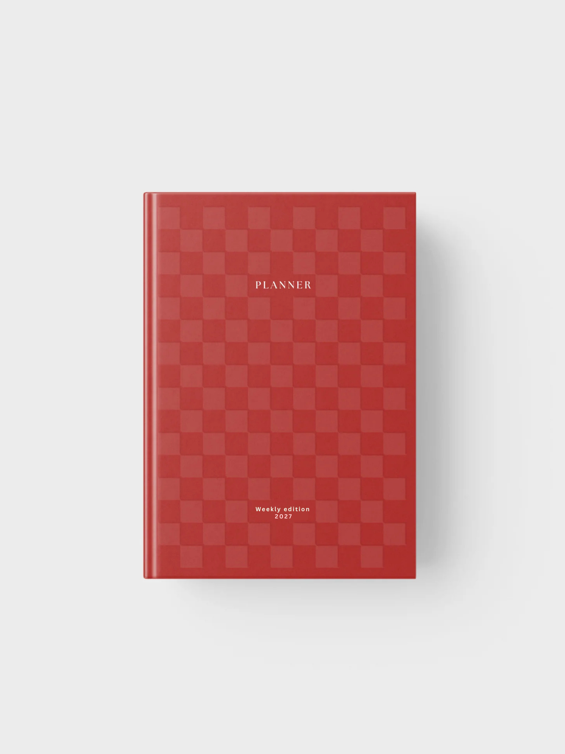 2027 Planner - A5 Weekly Edition Checked (Pre-Order)