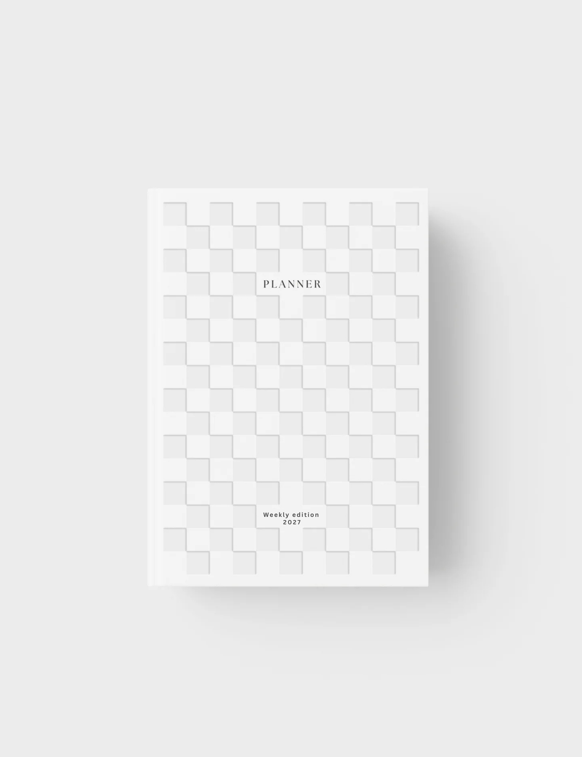 2027 Planner - A5 Weekly Edition Checked (Pre-Order)