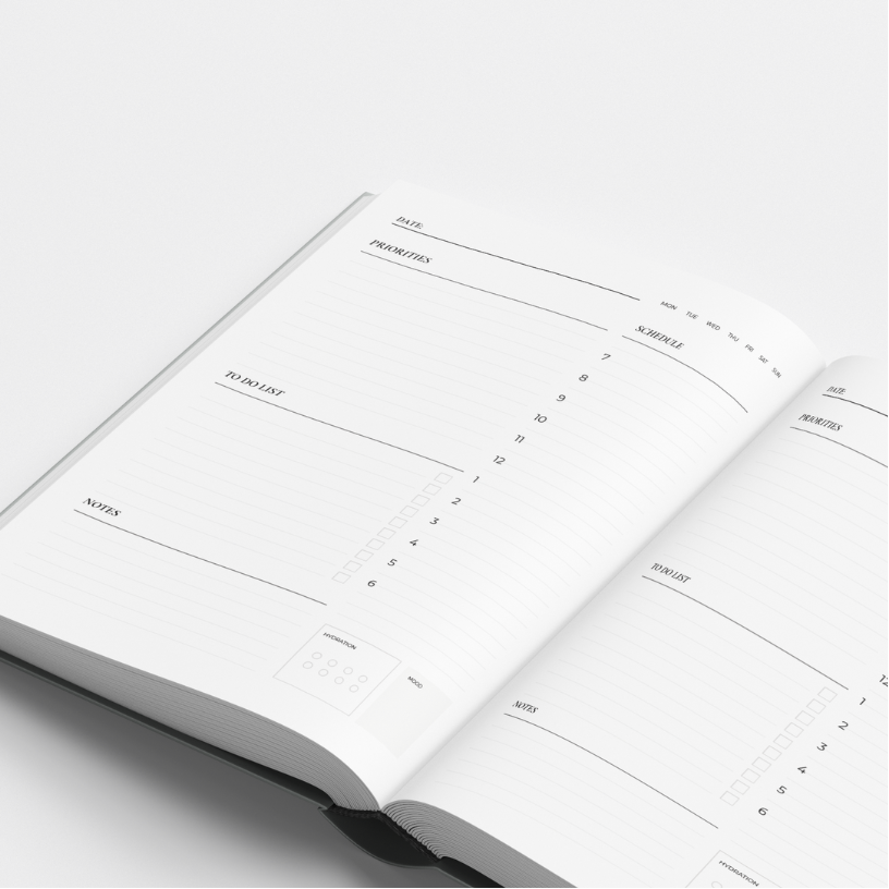 2027 Planner - A5 Daily Edition Checked (Pre-Order)