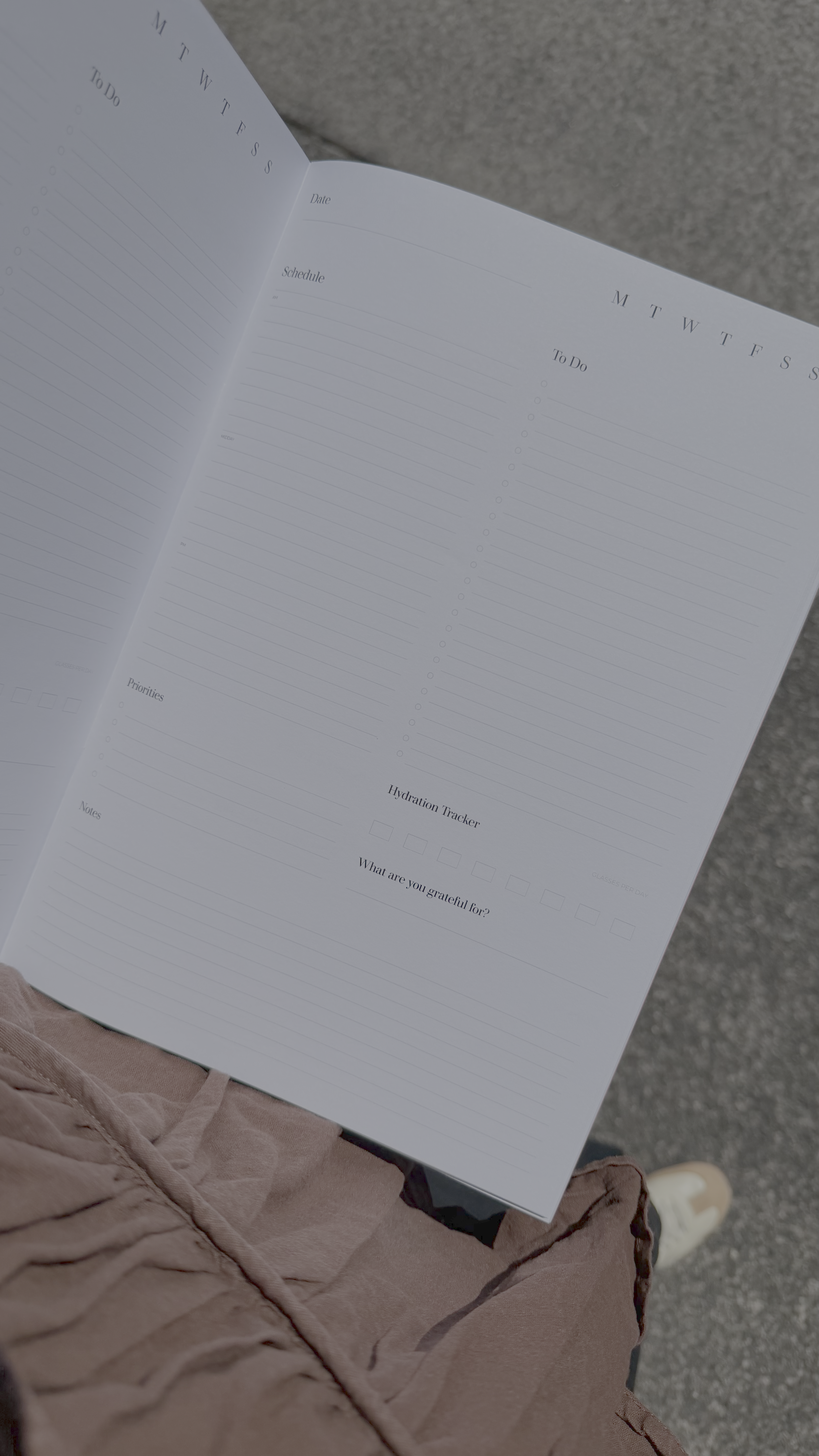 31 Day - Daily Diary A4 Collection