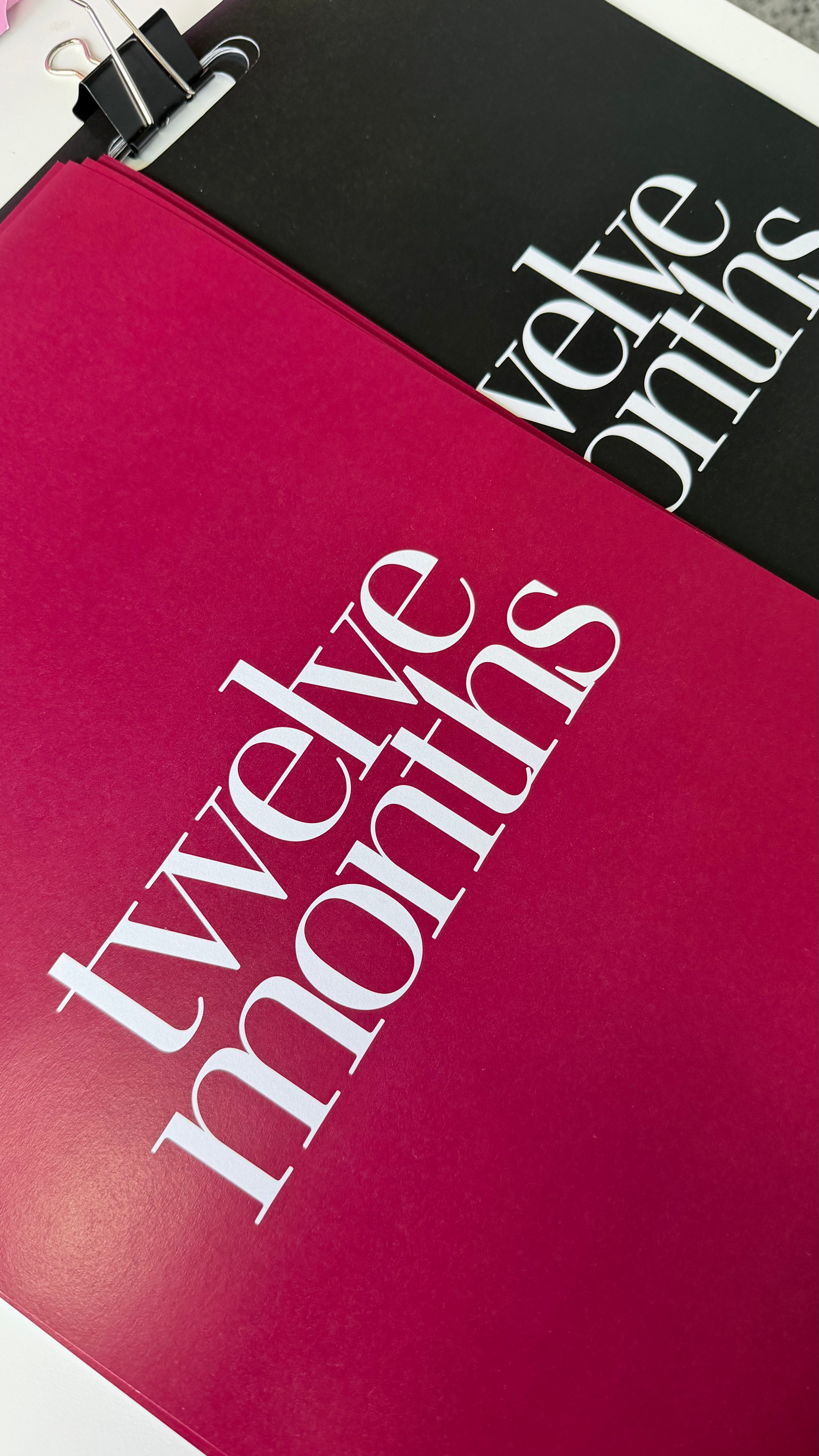 A3 Anytime Monthly Calendar Sheets