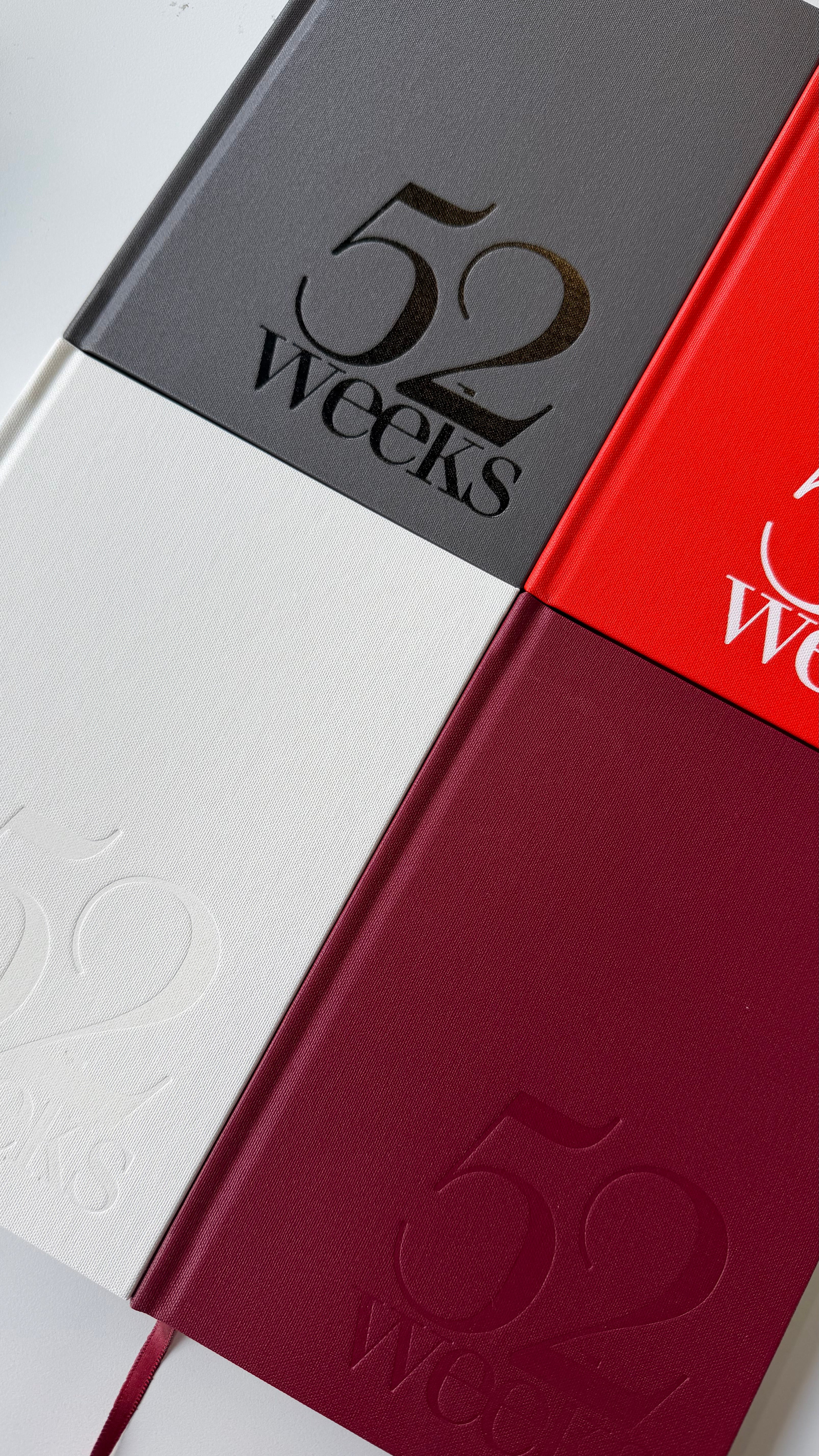 52 Week A5 Diary - Weekly Debossed