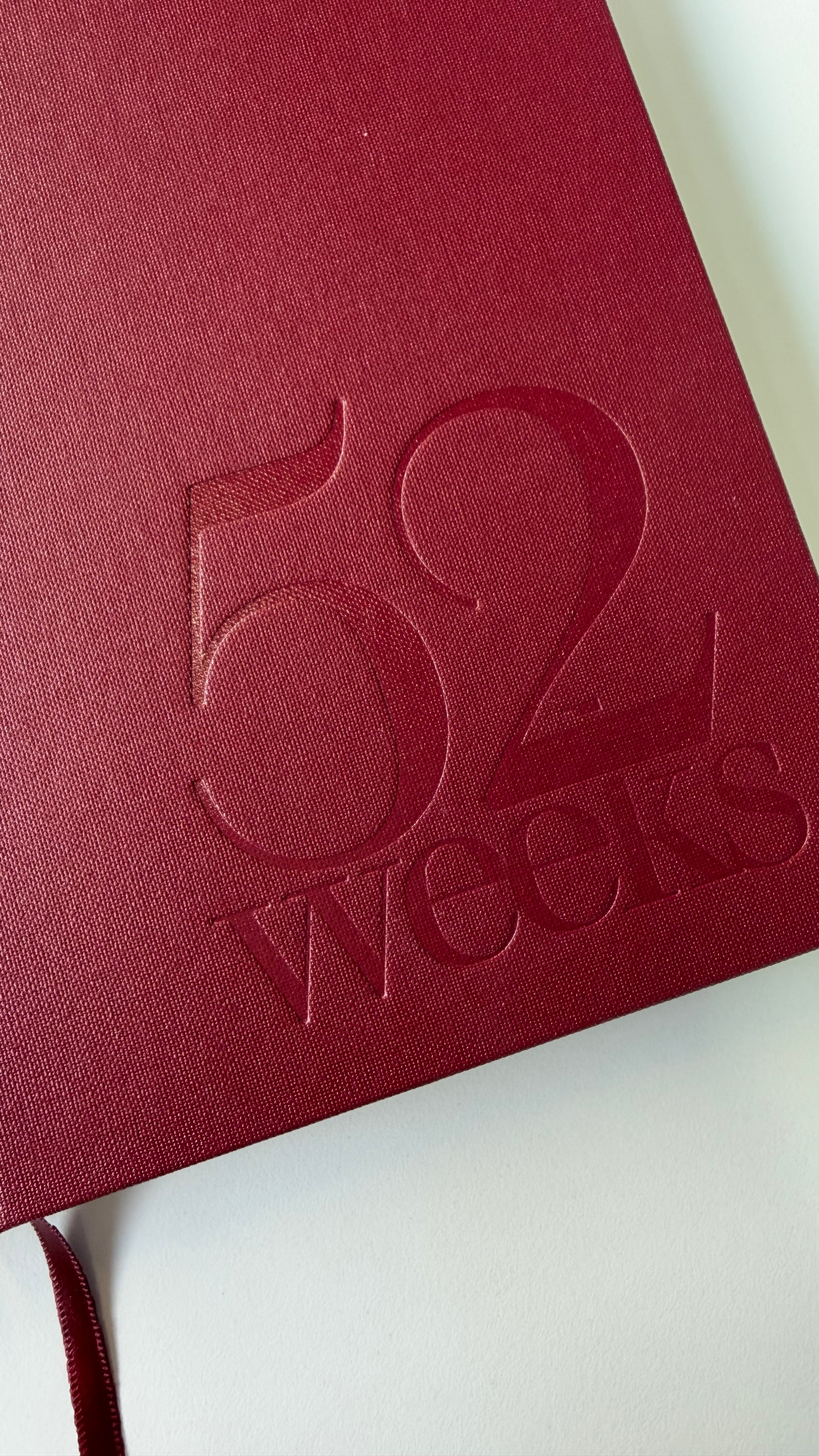 52 Week A5 Diary - Weekly Debossed