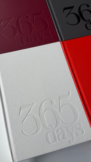 365 Day A5 Diary - Daily Debossed