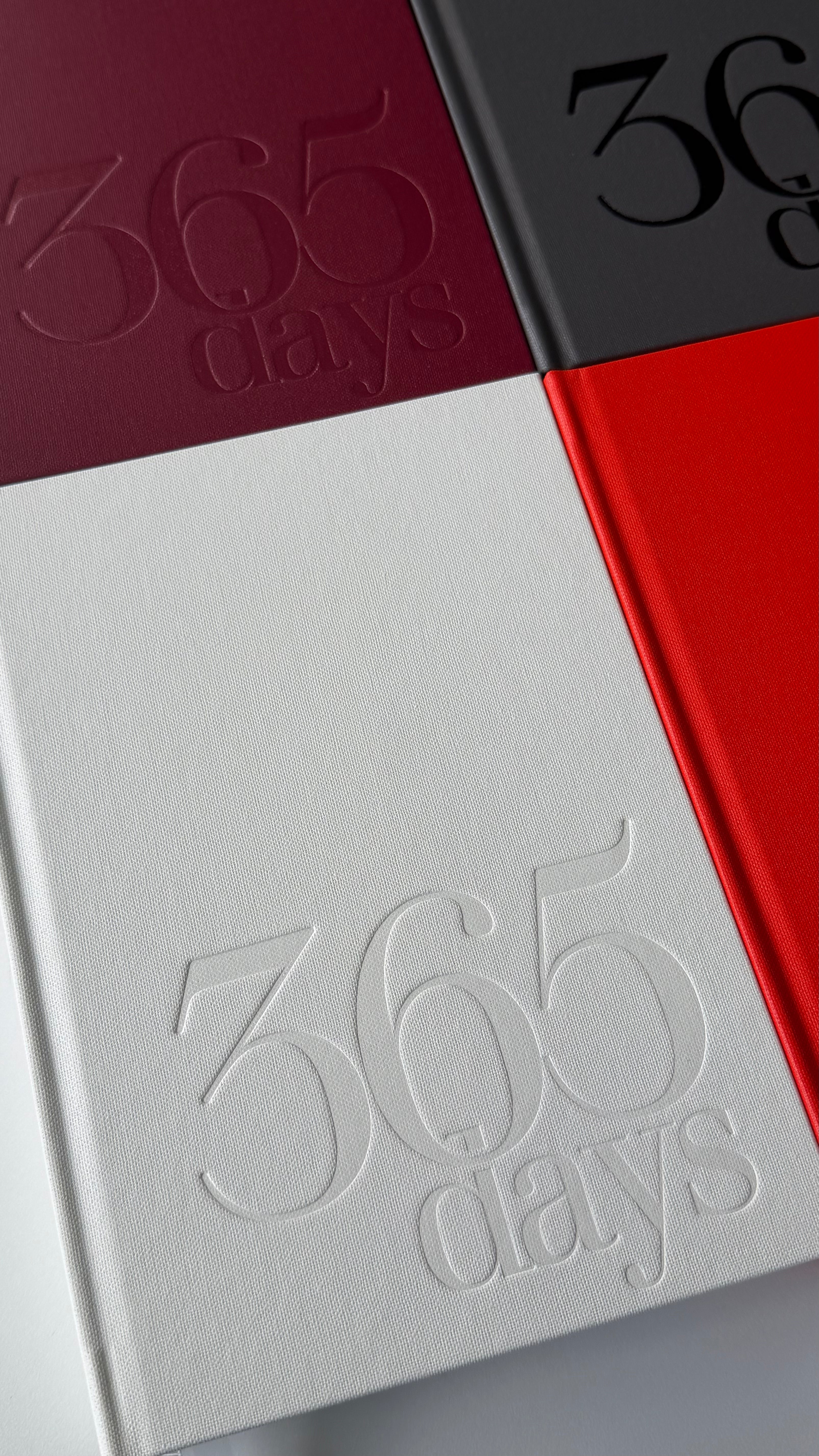 365 Day A5 Diary - Daily Debossed
