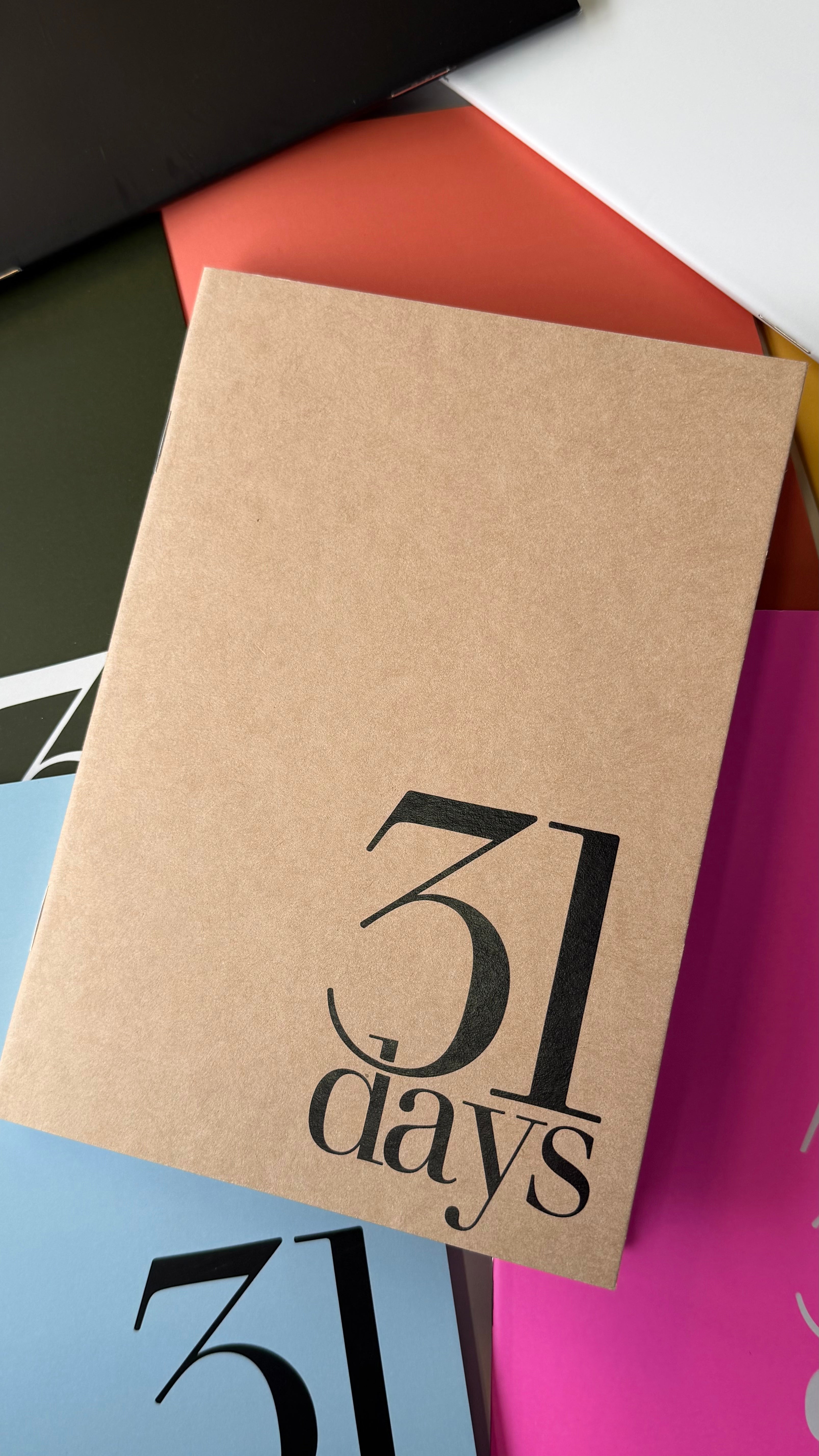 31 Day - Daily Diary A5 Collection