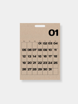 A3 Monthly Calendar Sheets