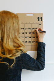 A3 Monthly Calendar Sheets