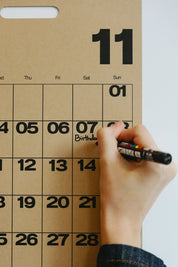 2027 Monthly Calendar Sheets A3