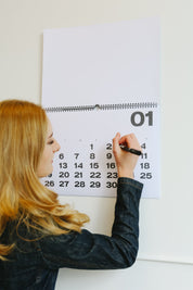 A3 12-Month Calendar (Wiro)