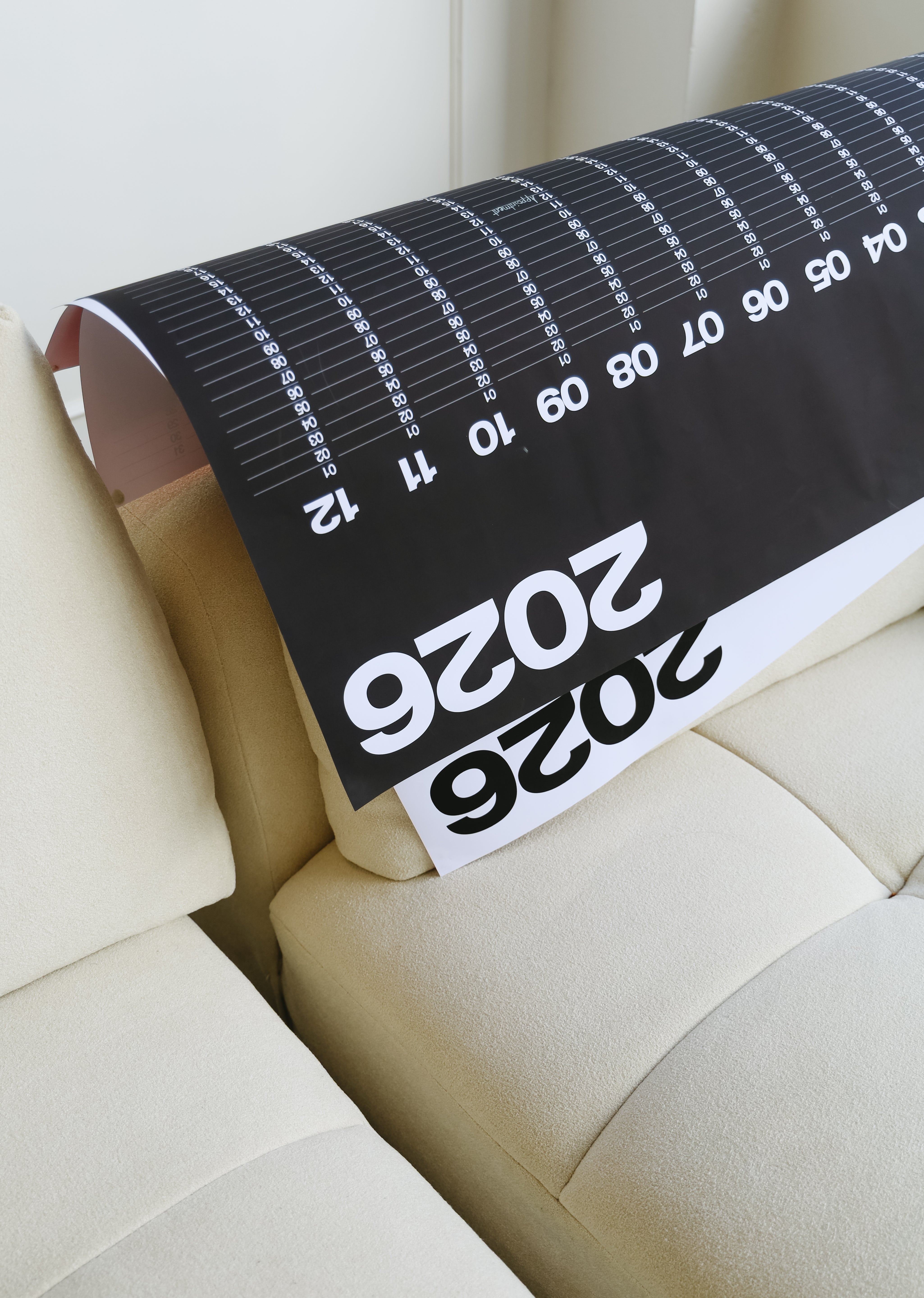 Year At A Glance Wall Calendar A1