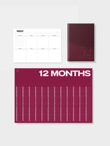 Anytime Bundle - Calendar, 52 Week Diary, Weekly Planner
