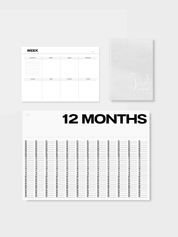 Anytime Bundle - Calendar, 52 Week Diary, Weekly Planner
