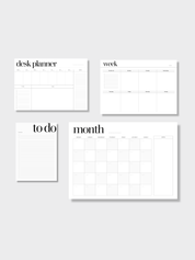 The Productivity Pad Set – To-Do, Week, Month & Desk Pad