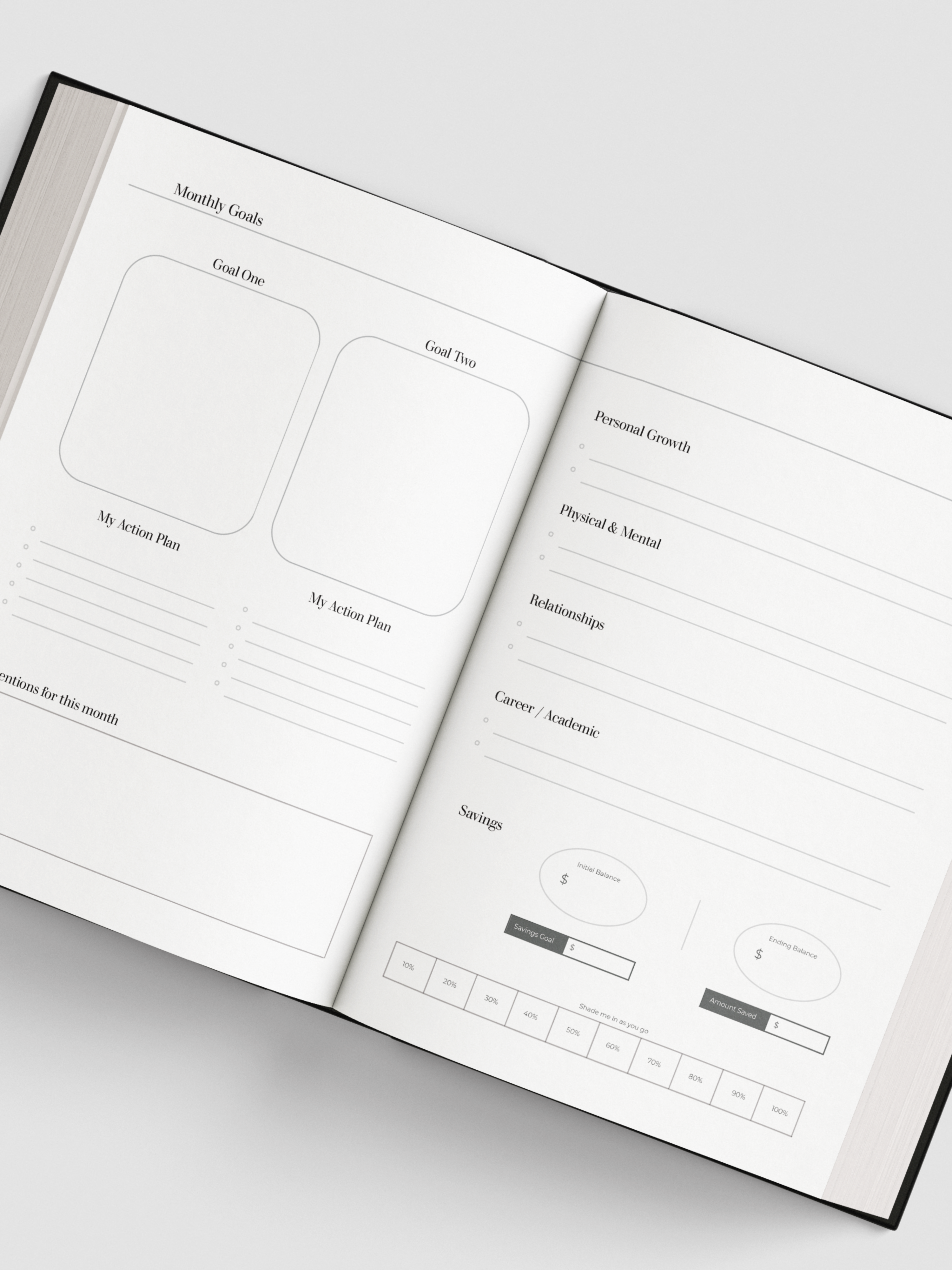 365 Day A5 Diary - Daily Debossed