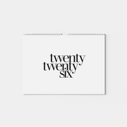 A3 12-Month Calendar (Wiro)
