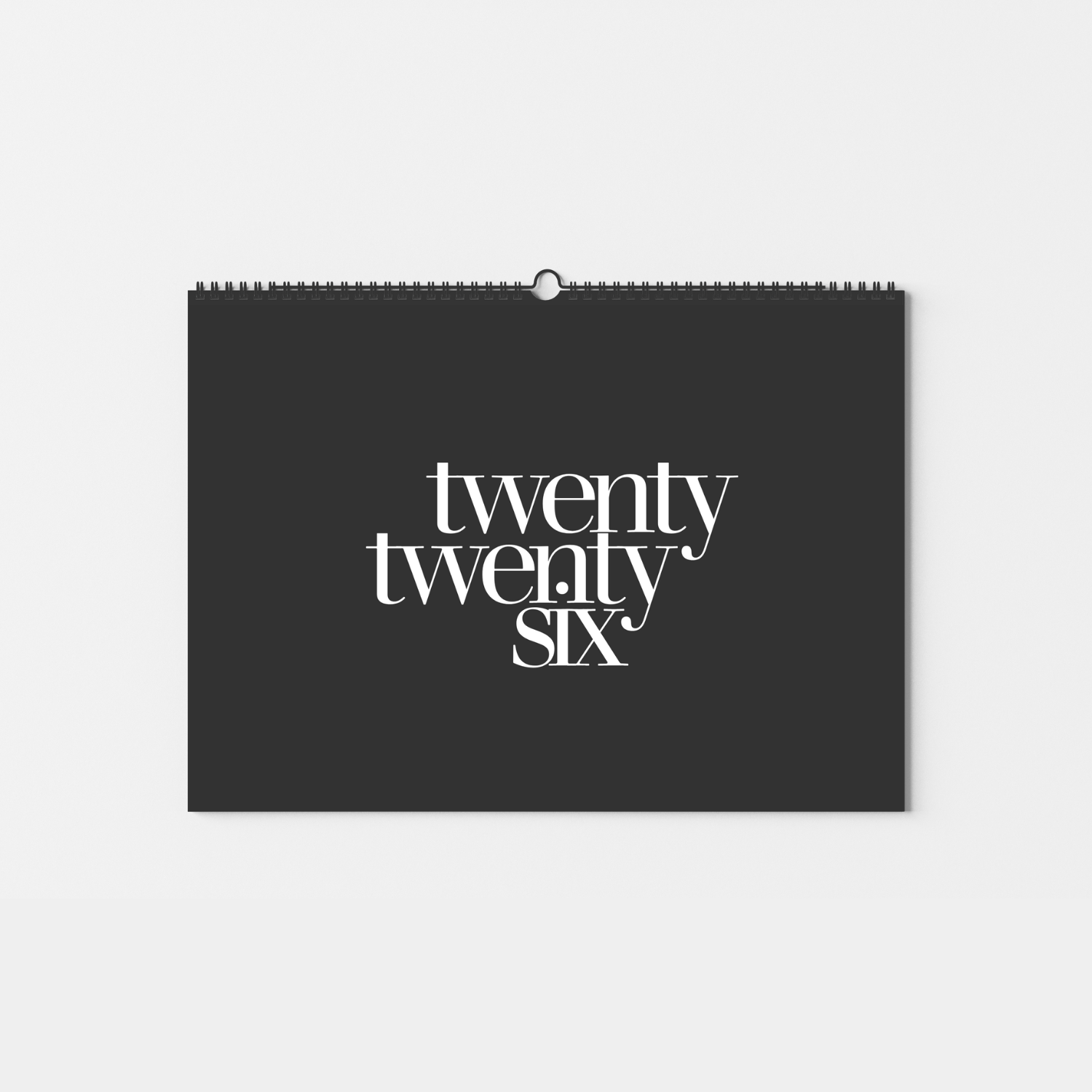 A3 12-Month Calendar (Wiro)