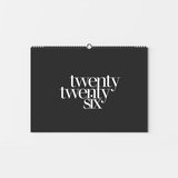 A3 12-Month Calendar (Wiro)