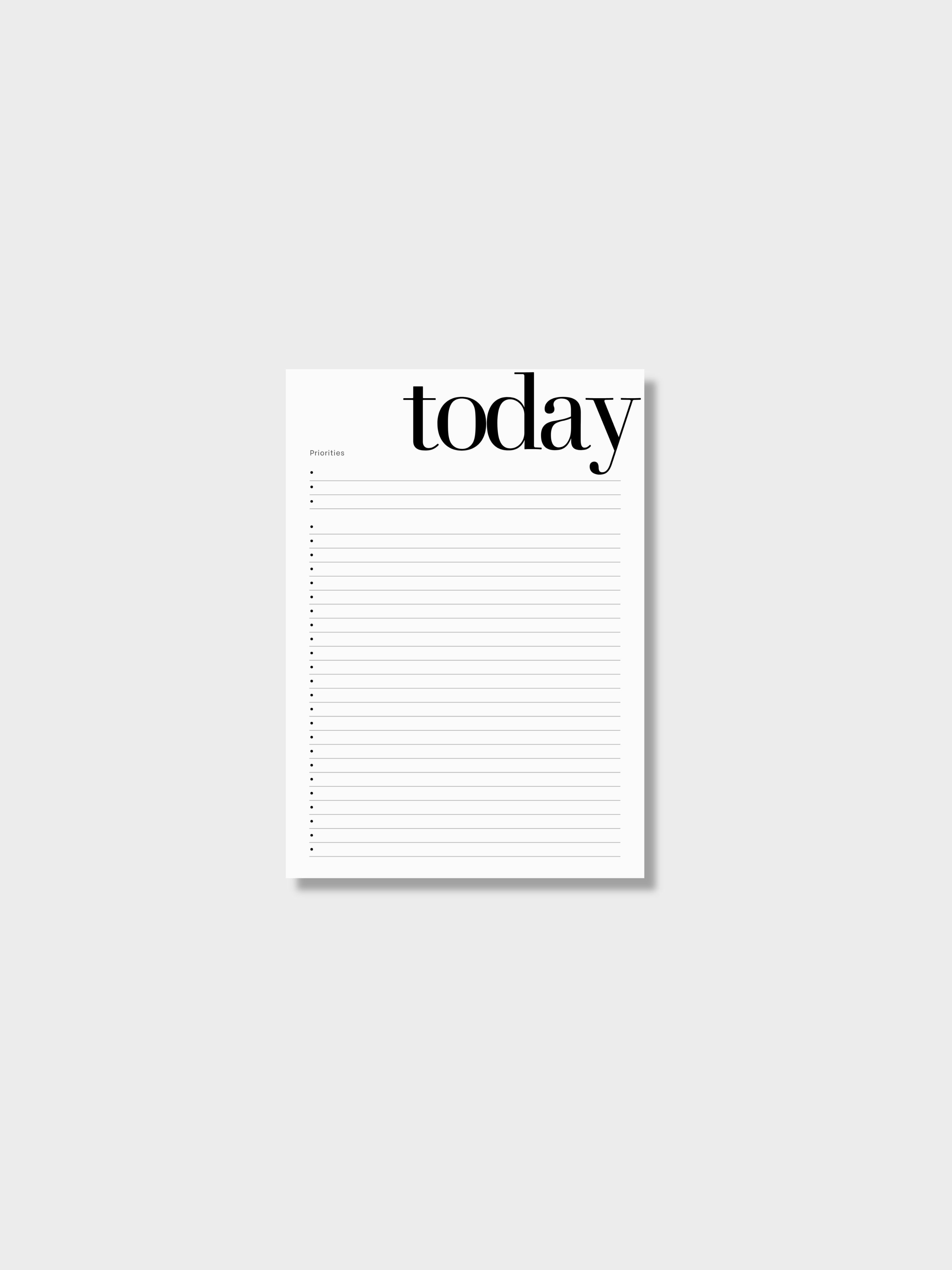 Today Daily Task Planner A5 - New 2026