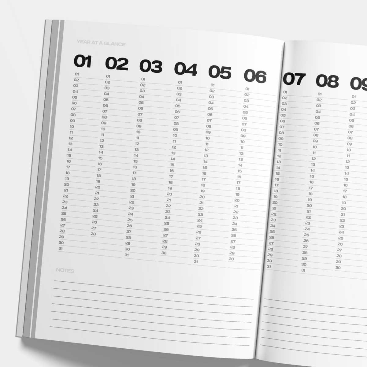 2027 Planner - A5 Weekly Edition Checked (Pre-Order)